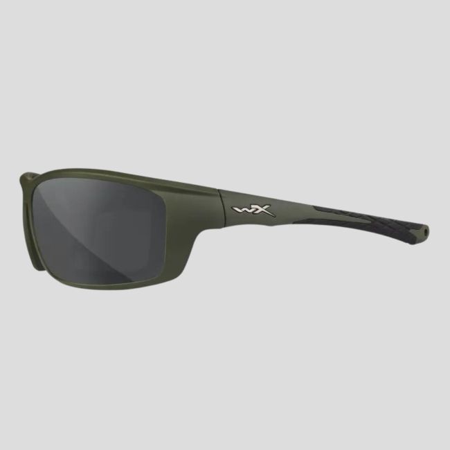 Óculos de proteção balística Grid (lentes Captivate™ polarizadas Cinzentas) - Verde Oliva - Wiley X