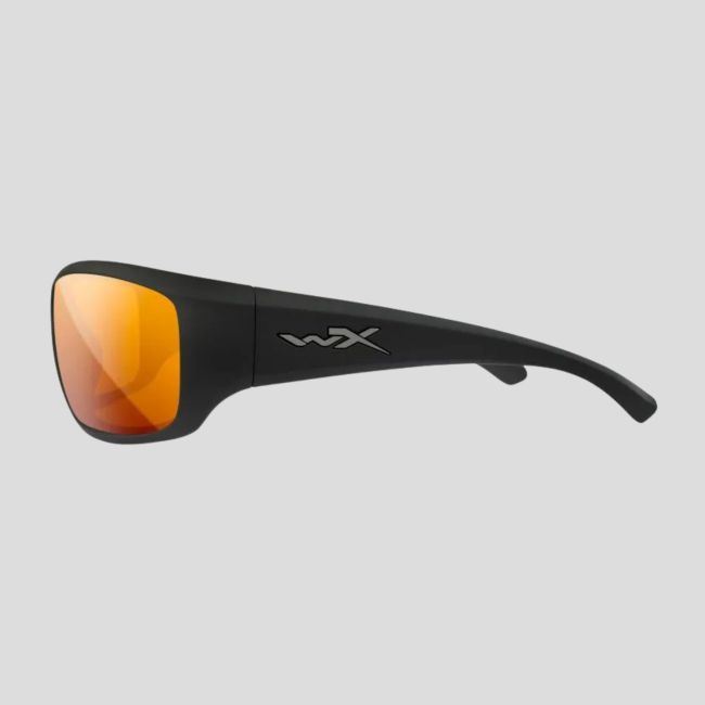 Óculos de proteção balística Omega (lentes Captivate™ polarizadas e espelhos Bronzeados) - Preto - Wiley X