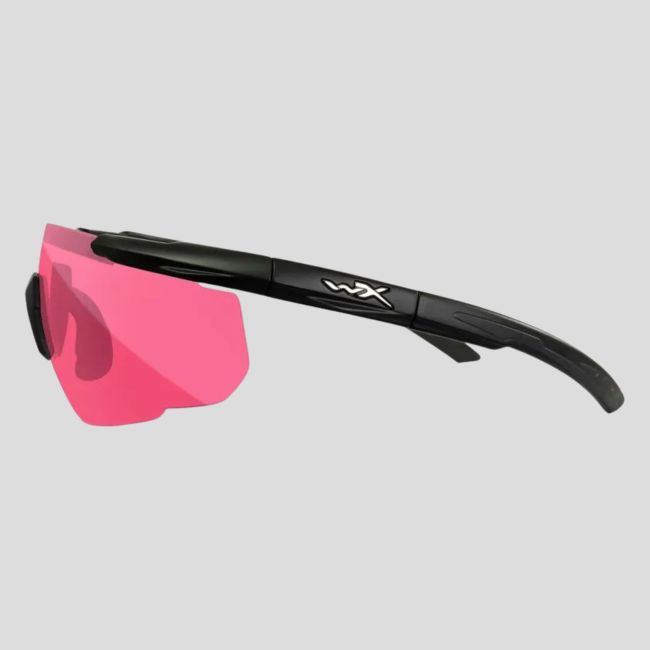Occhiali di protezione balistica Saber Advanced (lente Vermiglio) - Nero - Wiley X