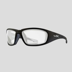 Occhiali di protezione Boss (lenti incolori) - Nero - Wiley X