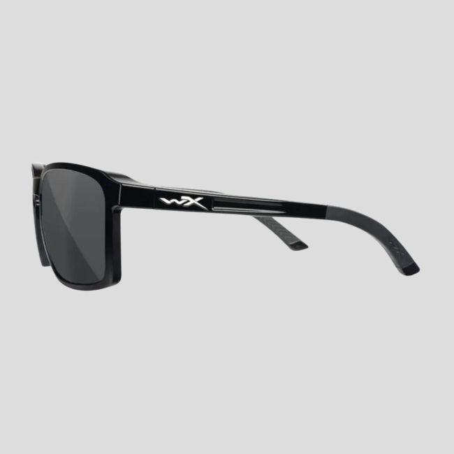 Sonnenbrille Alfa (Captivate™ polarisierte graue Gläser) - Schwarz - Wiley X