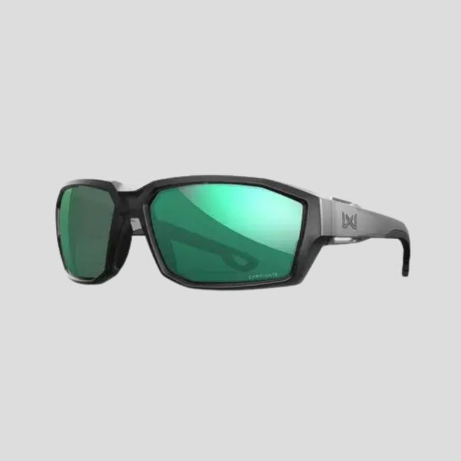 Gafas de sol Alpine (cristales Captivate™ polarizados y espejos Verdes) - Negro/Gris - Wiley X