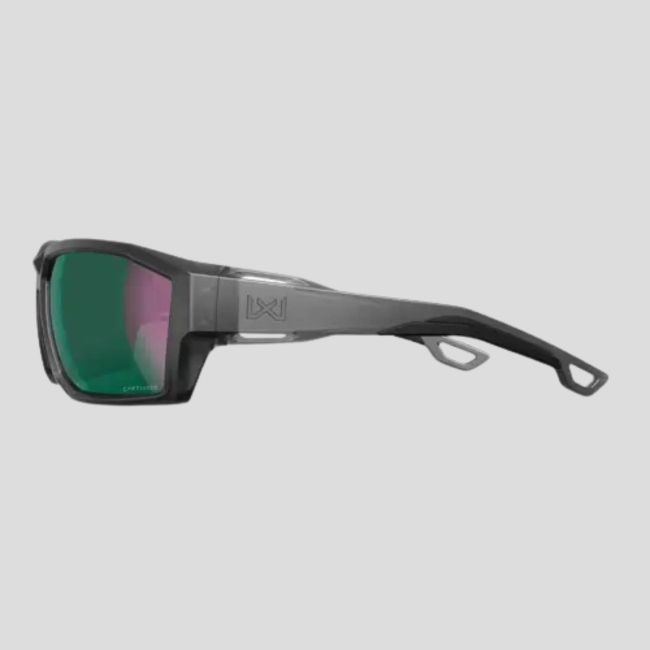 Óculos de sol Alpine (lentes Captivate™ polarizadas e espelhos Verdes) - Preto/Cinzento - Wiley X