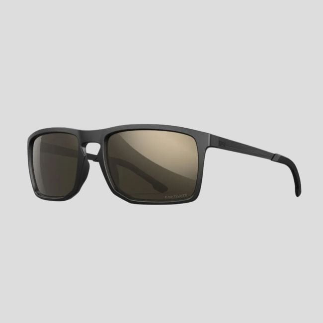 Okulary przeciwsłoneczne Axe (soczewki Captivate™ polaryzowane i lustra Szare Tungsten) - Czarny - Wiley X