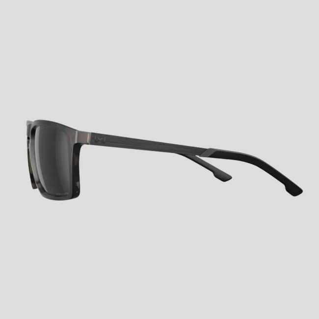 Gafas de sol Axe (lentes Captivate™ polarizadas y espejos Negros) - Marrón Moteado/Negro - Wiley X