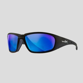 Sonnenbrille Boss (Captivate™ polarisierte und blaue Spiegelgläser) - Schwarz - Wiley X