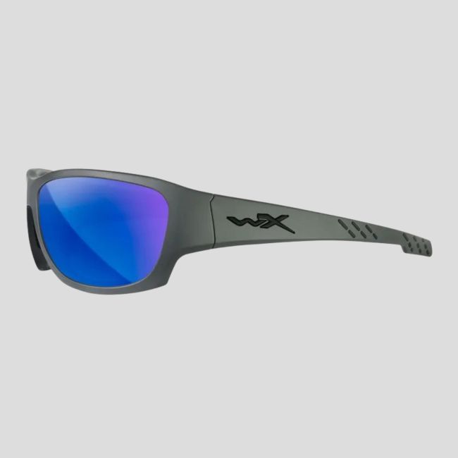 Occhiali da sole Climb (lenti Captivate™ polarizzate e specchio Blu) - Grigio - Wiley X