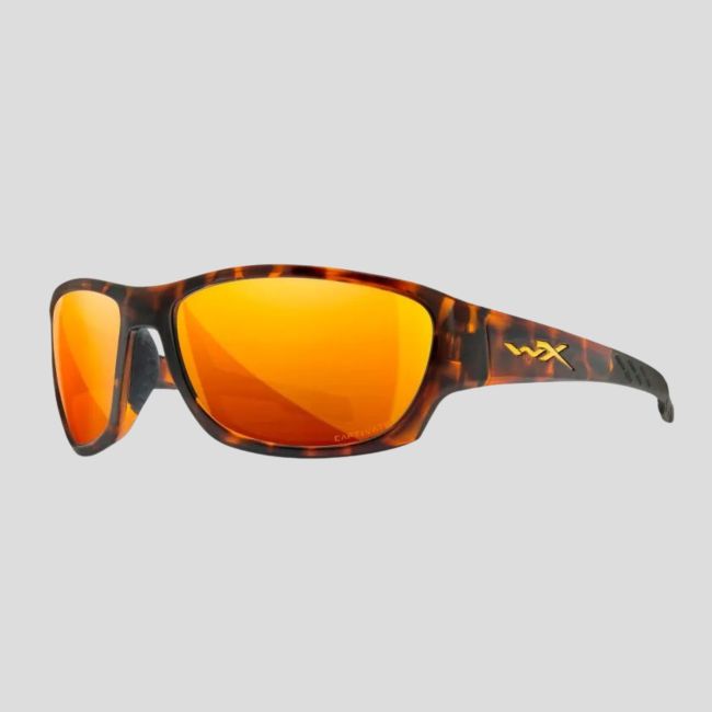 Lunettes de soleil Climb (verres Captivate™ polarisés et miroirs Bronzés) - Marron Tacheté - Wiley X