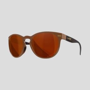 Damen-Sonnenbrille Covert (Captivate™ polarisierte kupferfarbene Gläser) - Kaffee/Transparentbraun - Wiley X