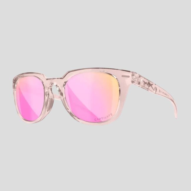 Lunettes de soleil femme Ultra (verres Captivate™ polarisés Roses/Dorés) - Rose Transparent - Wiley X