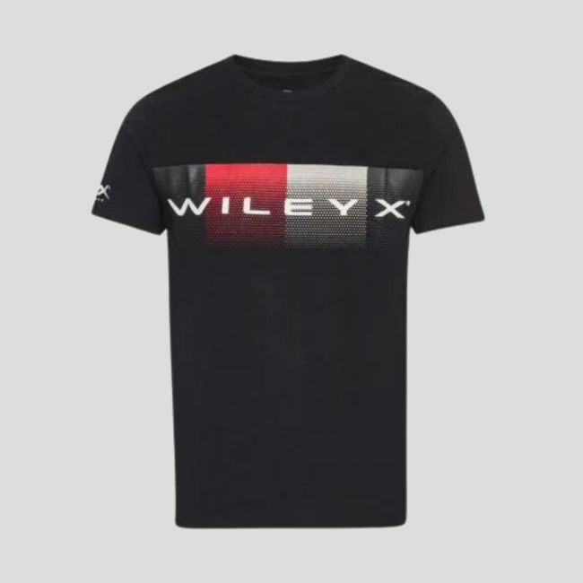 T-shirt Core Dot Pattern - Nero - Wiley X