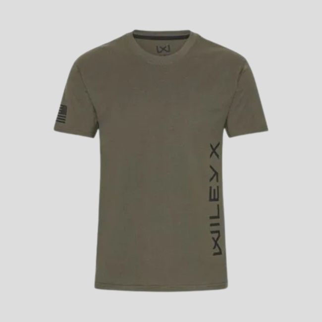 T-Shirt Canyon mit Seitenlogo Olivgrün - Salbeigrün - Wiley X