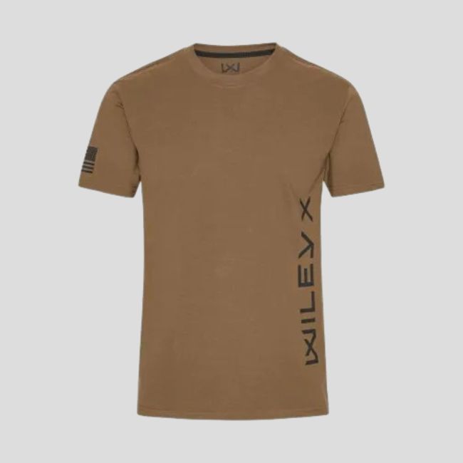 T-shirt Canyon met zijlogo Donkergrijs - Coyote - Wiley X