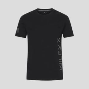 T-shirt Canyon avec logo flanc Gris - Noir - Wiley X