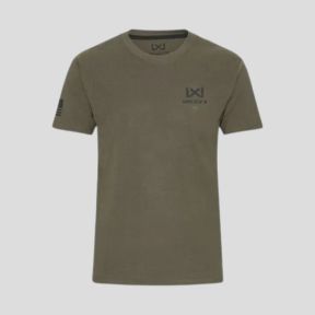 T-Shirt Canyon mit Herzlogo Olivgrün - Salbeigrün - Wiley X