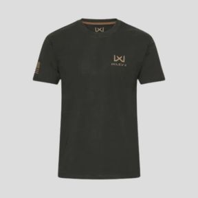 T-shirt Canyon z logo serca Coyote - Oliwkowa Zieleń - Wiley X