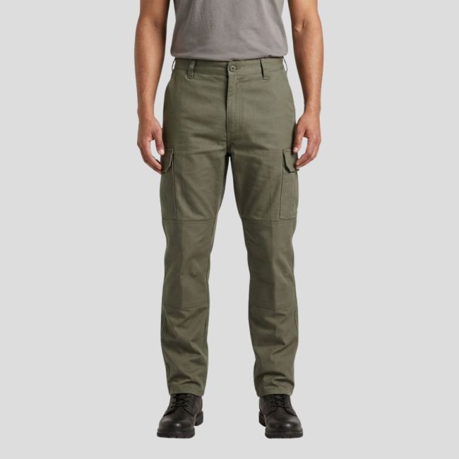 Spodnie bojowe M64 satynowe - Khaki - CityGuard