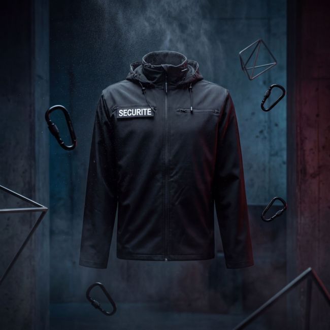 Privatsicherheits-Blouson SPECTRE - Schwarz - Nine Worths by North Ways