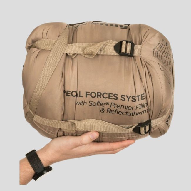 Mummie slaapzak Special Forces 1+2 (-20° tot -15° en +) - Tan - Snugpak