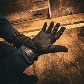 Tactische handschoenen Target Combat - Zwart - MOG