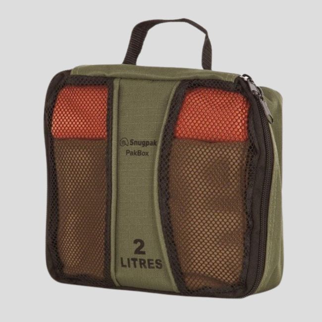 Tasca portaoggetti mesh PakBox 2L - Verde Oliva - Snugpak