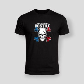 T-Shirt Design Feindliches Territorium - Schwarz - OPEX