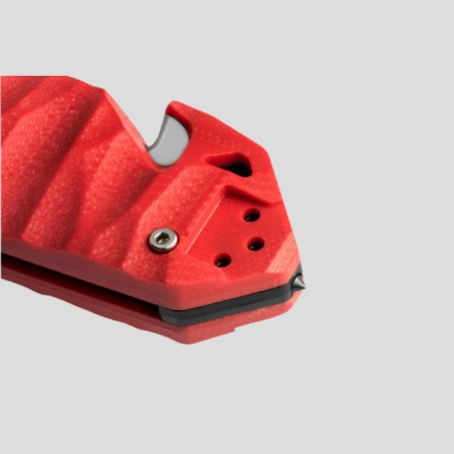 Couteau C.A.C.® s200 lisse manche g10 toxifié - Rouge - TB Outdoor