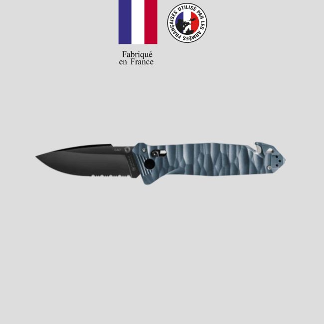 Cuchillo C.A.C.® s200 serration mango g10 toxificado - Pizarra - TB Outdoor
