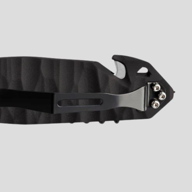 Mes C.A.C.® kartelkling toxified pa6 greep - Zwart - TB Outdoor