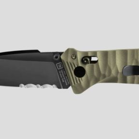 Cuchillo C.A.C.® serration mango toxificado pa6 - Caqui - TB Outdoor