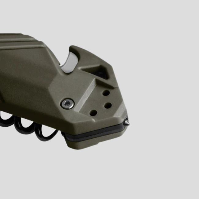 Cuchillo C.A.C.® (hoja lisa) mango pa6 - Caqui - TB Outdoor