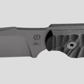 Couteau Commandeur g10 + etui kydex - Noir toxifié - TB Outdoor