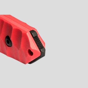 Messer Le Maraudeur G10 toxifiziert (glatte Klinge) + Kydex-Scheide ohne Molle-Befestigung - Rot - TB Outdoor