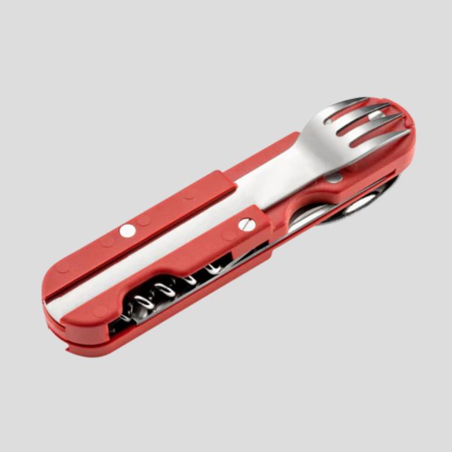 Multifunktions-Taschenmesser Bivouac® - Rot - TB Outdoor