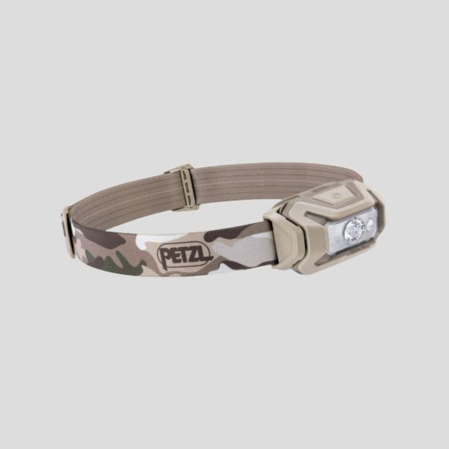 Lanterna frontal recarregável Aria 1R (375 lumens) - Camo - Petzl