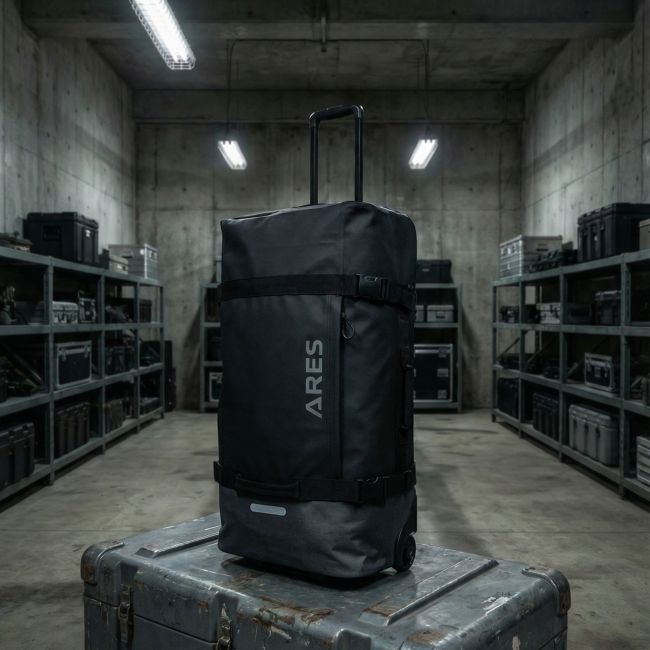 Reisekoffer 65L - Schwarz - Ares