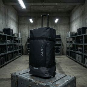 Maleta de viaje 65L - Negro - Ares