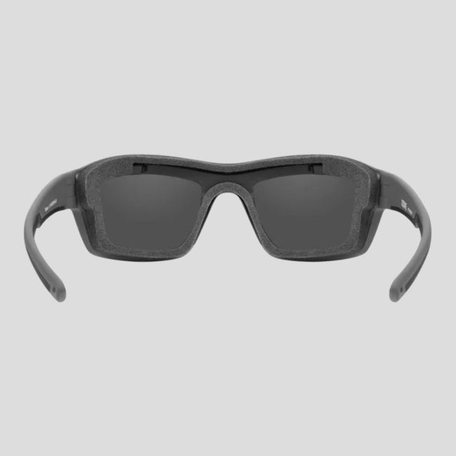 Óculos de sol Ozone (lentes Captivate™ polarizadas e espelhos Azuis) - Cinzento/Preto - Wiley X