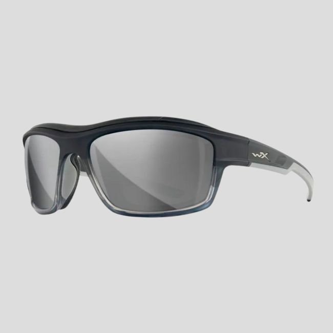 Óculos de sol Ozone (lentes Siver Flash Cinzento) - Preto/Cinzento - Wiley X