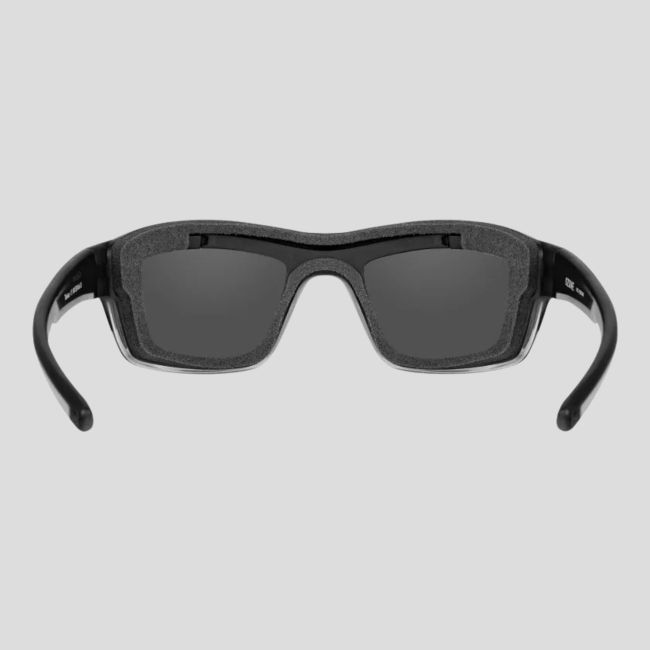 Sonnenbrille Ozone (Gläser Siver Flash Grau) - Schwarz/Grau - Wiley X