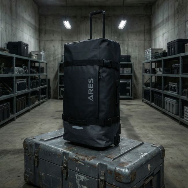 Valise de voyage 50L - Noir - Ares
