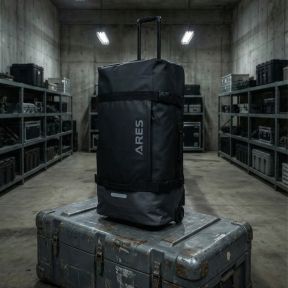 Reisekoffer 50L - Schwarz - Ares