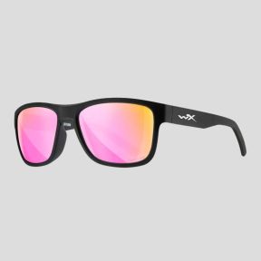 Occhiali da sole Ovation (lenti Captivate™ polarizzate e specchi Rosa/Dorati) - Nero - Wiley X