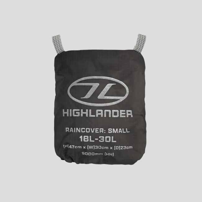 Capa impermeável para mochila Ducks 18 a 30L - Preto - Highlander Forces