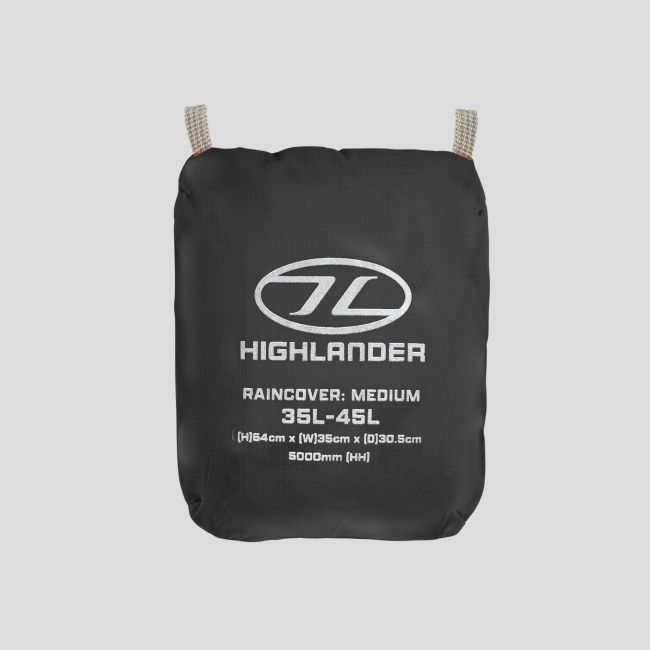 Capa impermeável para mochila Ducks 35 a 45L - Preto - Highlander Forces