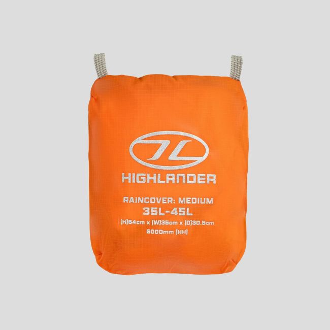 Funda impermeable para mochila Ducks 35 a 45L - Naranja - Highlander Forces