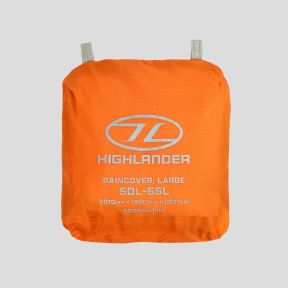 Capa impermeável para mochila Ducks 50 a 65L - Laranja - Highlander Forces