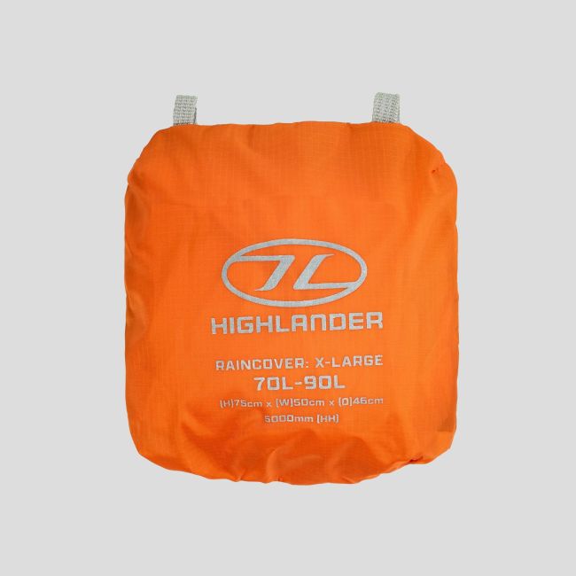 Coprizaino impermeabile Ducks 70-90L - Arancione - Highlander Forces