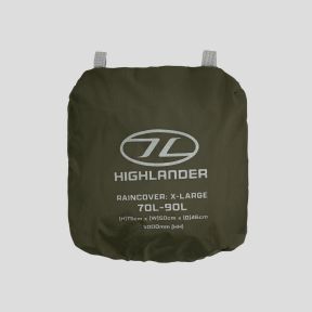 Wasserdichte Rucksackabdeckung Ducks 70 bis 90L - Ranger Green - Highlander