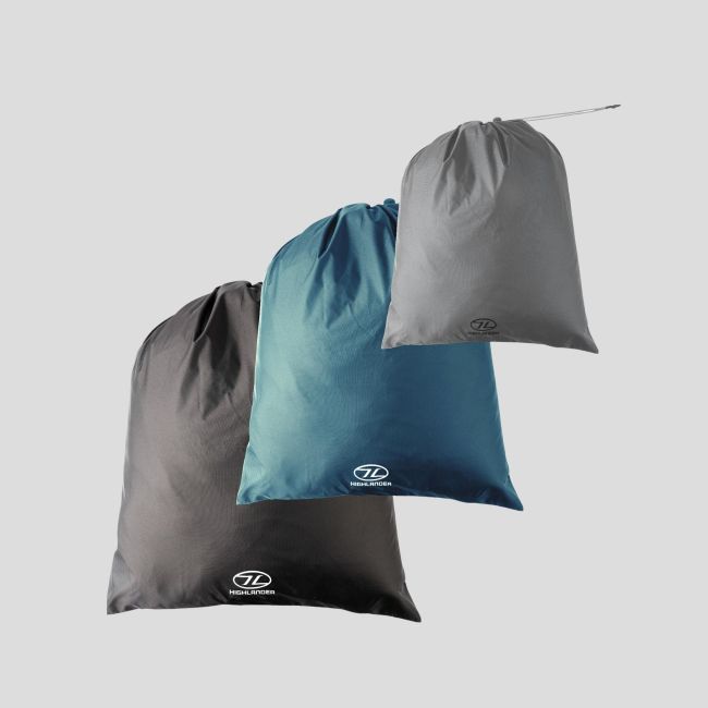 Conjunto de 3 sacos de arrumação Paksak - Highlander Outdoor